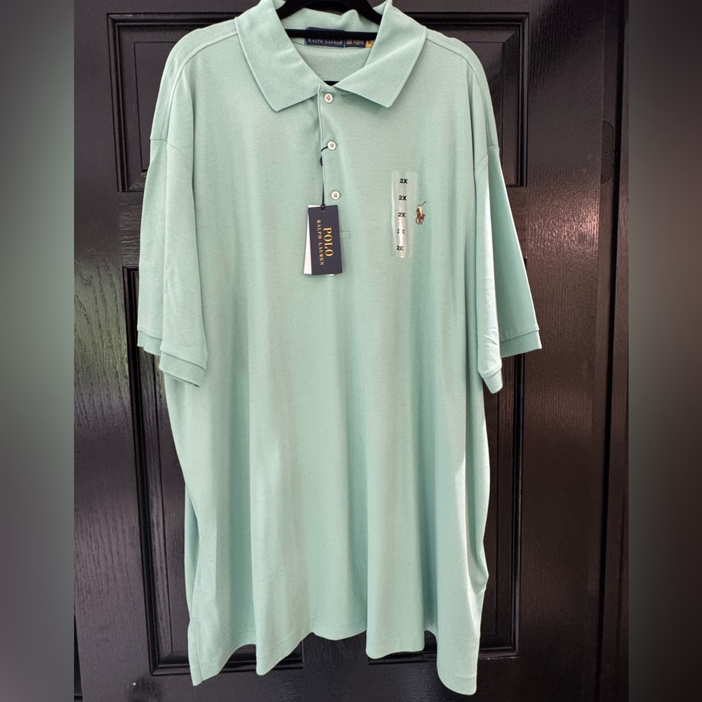 Classic Men's Light Green Polo Shirt